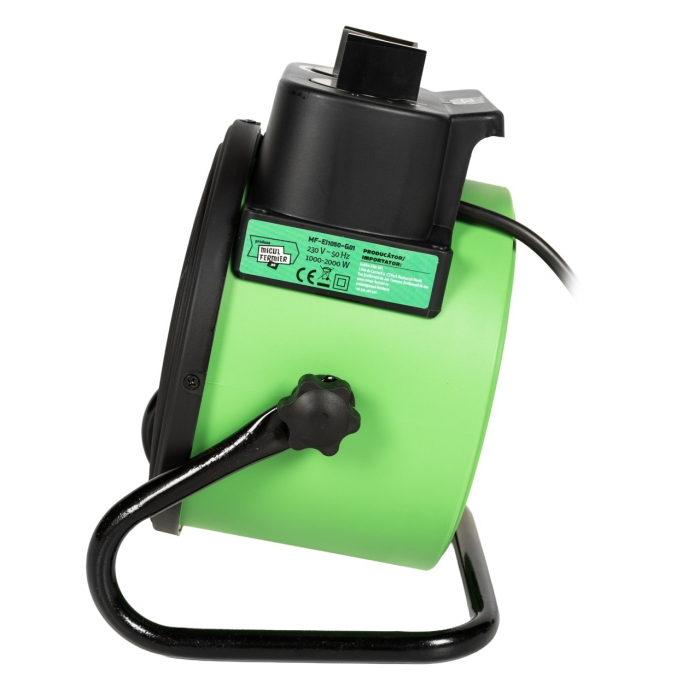 Aeroterma Electrica Micul Fermier MF-EI1050-G01, 1000/2000W, Element De Incalzire Ceramic [6]