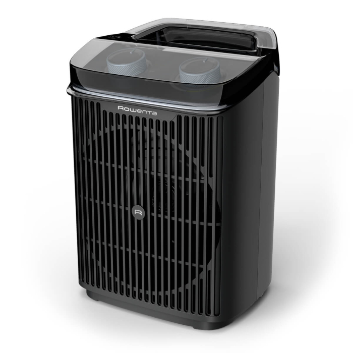 Aeroterma Rowenta Intense Comfort Aqua SO6550F0, 2400W, mod Eco & Turbo, termostat reglabil, oprire automata, protectie IP 21, maner transport, negru [2]