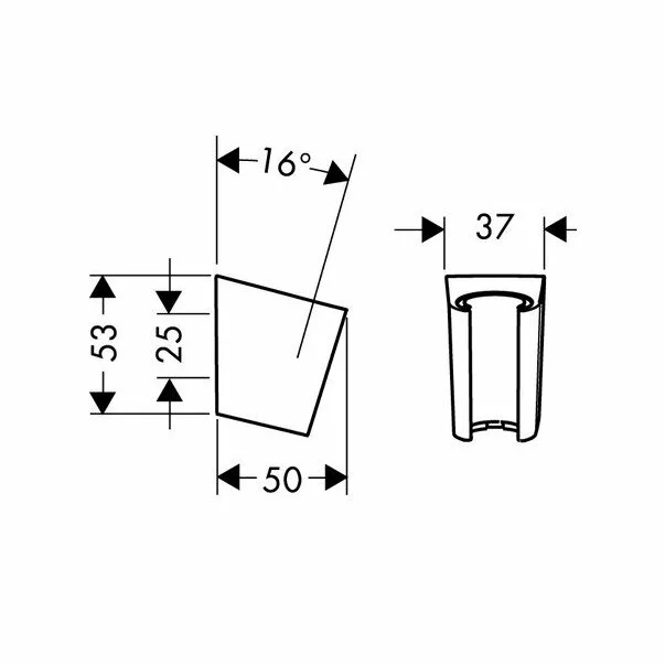 Agatatoare dus Hansgrohe Porter S crom [2]