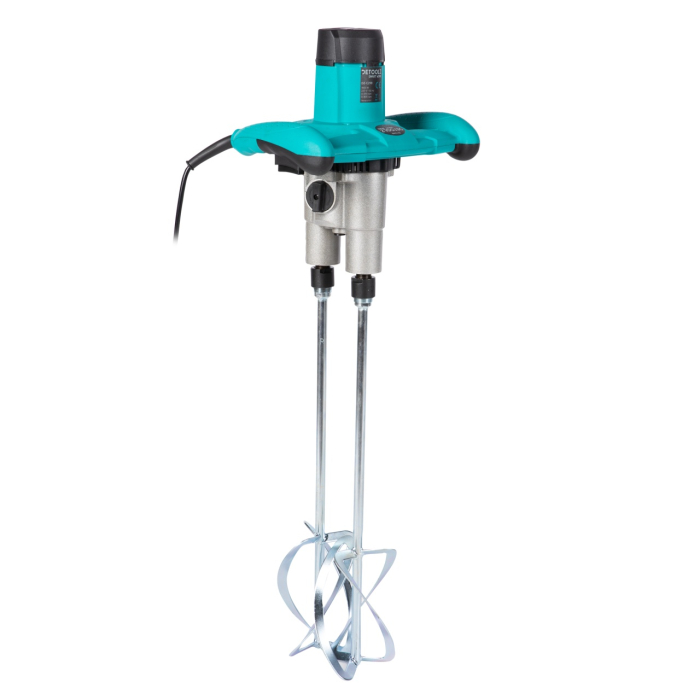 Amestecator materiale constructii Detoolz putere 1800W, 2 palete [1]