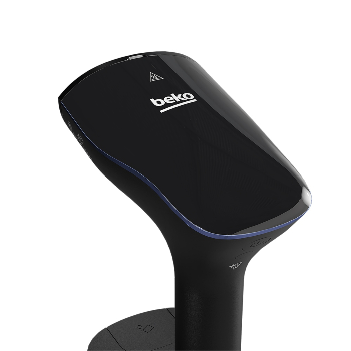 Aparat de calcat vertical BEKO STM7112B, 2280W, 30g/min, 200ml, talpa ceramica, negru [5]