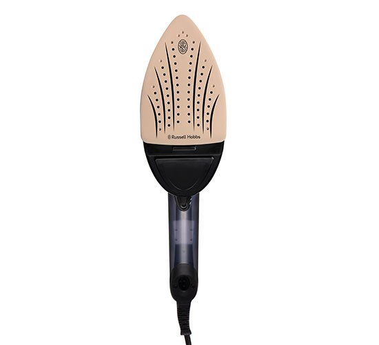 Aparat de calcat vertical cu abur Russell Hobbs Steam Genie 2 in 1, 1700W, talpa ceramica, rezervor 150ml, abur 20g/min, alb [2]