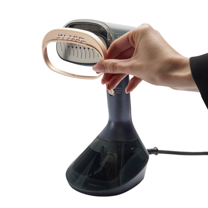 Aparat de calcat vertical cu abur Russell Hobbs Steam Genie VacuSteam, 1400W, tehnologie VacuSteam, abur 23g/min [4]