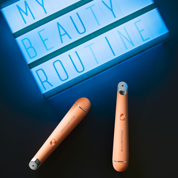 Aparat de masaj anti-oboseala pentru ochi Rowenta My Beauty Routine LV2010F0, lumina LED albastra, coral [4]