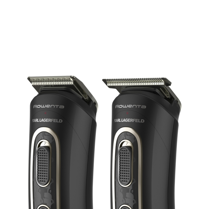 Aparat de tuns multifunctional Rowenta x Karl Lagerfeld Trim & Style 12 in 1 TN911LF0, Tehnologia Wet & Dry, autonomie pana la 120 minute [5]