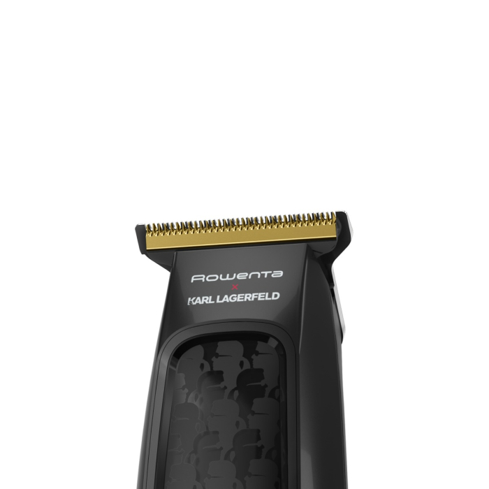 Aparat de tuns parul Rowenta x Karl Lagerfeld Perfect Line TN182LF0, lame inox, 6 piepteni, 5200 rpm, negru [8]