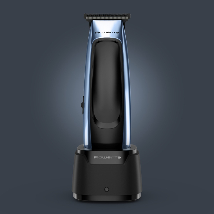 Aparat de tuns pentru contur si detalii Rowenta Barber Experience TN1851E0, lame inox, 6500 rpm, autonomie 90 minute, 0.5 - 5 mm,incarcare rapida, negru & gri [7]