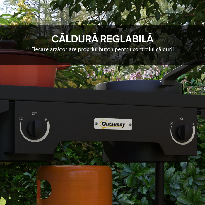  Aragaz Exterior 150.000 BTU - 2 Arzatoare Propan, Presiune Mare [6]