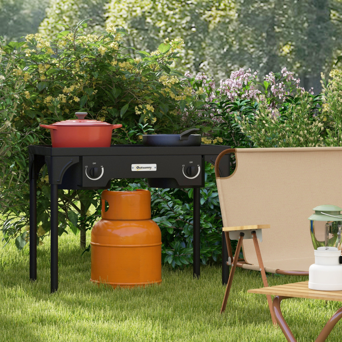  Aragaz Exterior 150.000 BTU - 2 Arzatoare Propan, Presiune Mare [2]