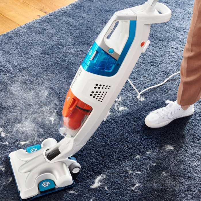 Aspirator cu abur Rowenta Clean & Steam Multi RY8544WH, 1700 W, autonomie abur 30 min, reglaj abur eco/max, accesoriu pentru ferestre, recipient praf 0.5 L, recipient apa 0.4L, alb [10]