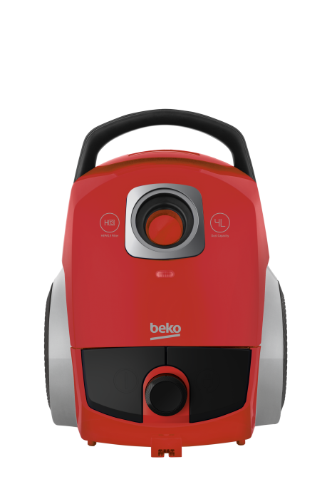 Aspirator cu Sac BEKO PerformCyclone VCC44401AR, 1.8l, 750W, 73dB, Rosu-Negru [2]