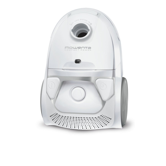 Aspirator cu sac Rowenta Compact Power RO3927EA, 750W, filtrare 2 nivele 99.98%, recipient sac 3L, raza de operare 8.8m, alb [3]