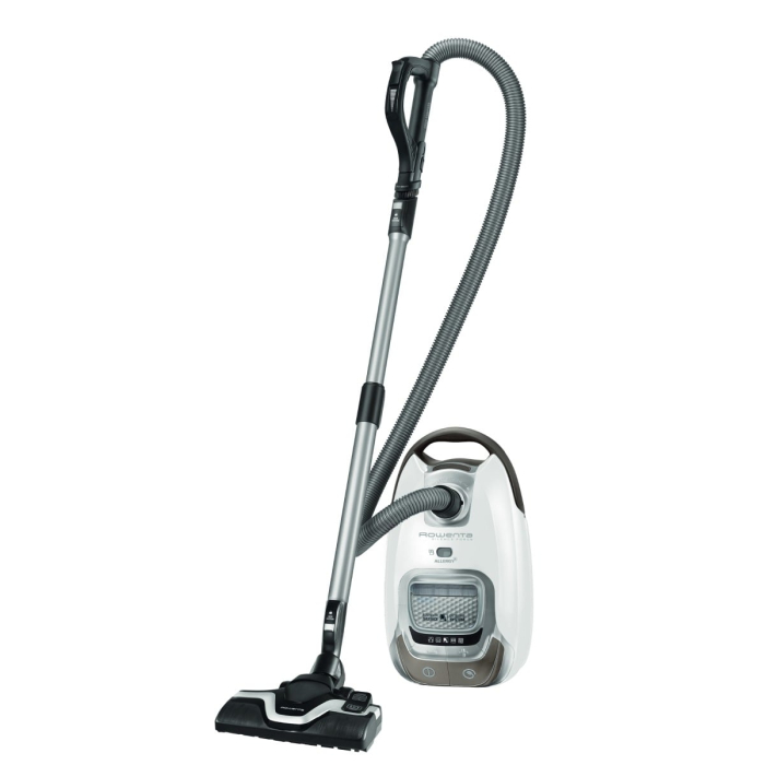 Aspirator cu sac Silence Force Effitech® RO7487EA, motor Effitech, filtrare HEPA, 57 dB(A), alb & gri [5]