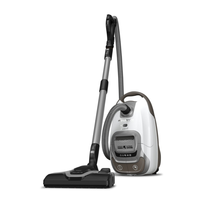 Aspirator cu sac Silence Force Effitech® RO7487EA, motor Effitech, filtrare HEPA, 57 dB(A), alb & gri [4]