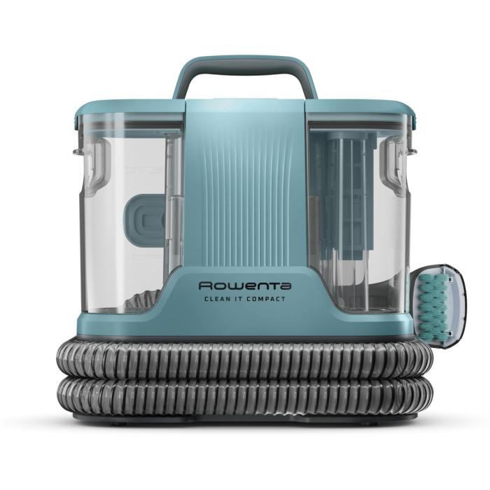Aspirator cu spalare Rowenta Clean IT Compact IN3021F0, 400W, rezervor apa & detergent 1.4L, rezervor apa murdara 0.85L, functie autocuratare, accesoriu spatii inguste, detergent inclus, verde [8]