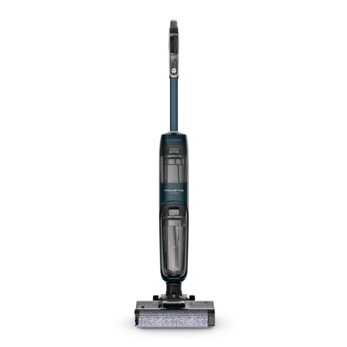Aspirator cu spalare Rowenta X-Clean 2 GZ2251E0, 120W, 440 RPM, pana la 35 min autonomie, ecran LED, panou de control, verde & negru [9]