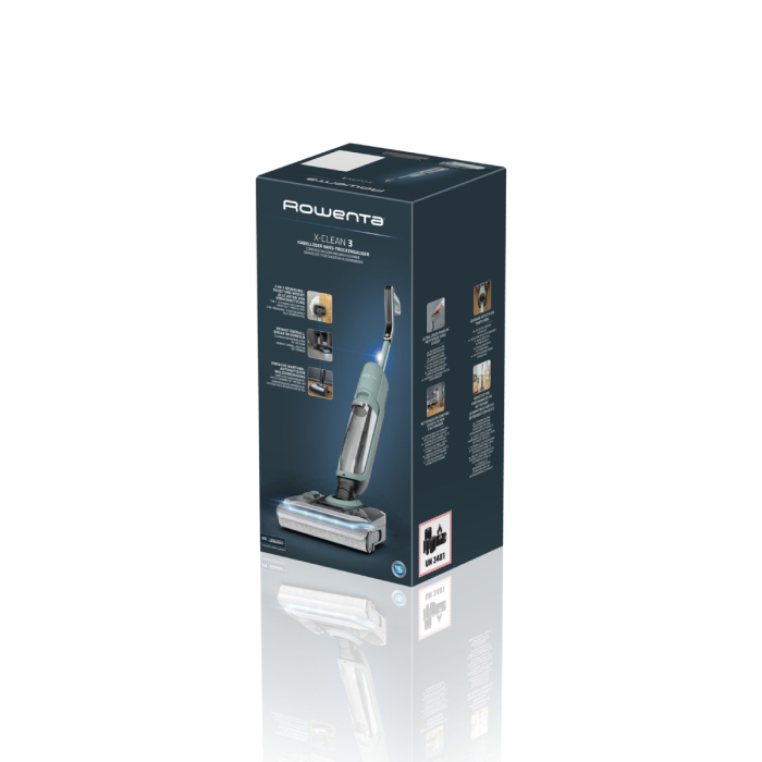 Aspirator cu spalare Rowenta X-Clean 3 GZ4012E0, 500 RPM, pana la 30 min autonomie, aspirare umeda si uscata, 2 moduri, design flexibil 180°, ilumina [14]