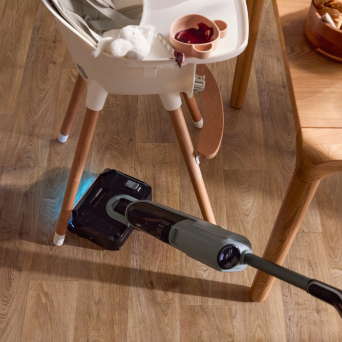 Aspirator cu spalare Rowenta X-Clean 3 GZ4012E0, 500 RPM, pana la 30 min autonomie, aspirare umeda si uscata, 2 moduri, design flexibil 180°, ilumina [8]