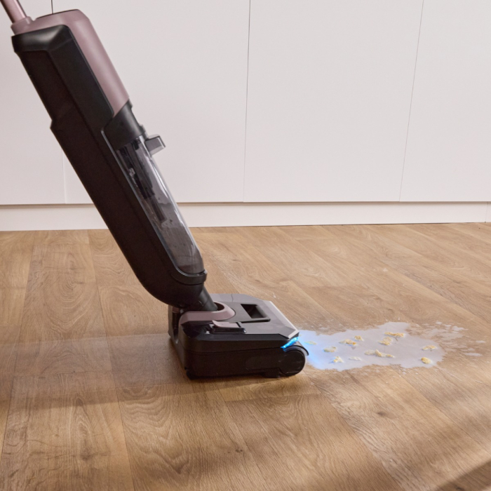 Aspirator cu spalare Rowenta X-Clean 6 Pro GZ4079E0, 280 W, 500 RPM, pana la 50 min autonomie, aspirare umeda si uscata, 3 moduri, design flexibil 180 [5]