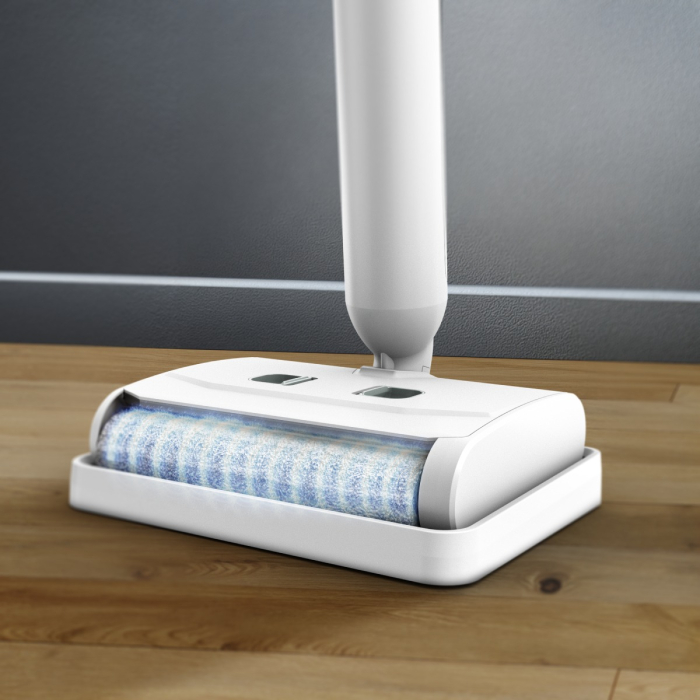 Aspirator cu spalare Rowenta X-Wash GZ1032E0, 370 RPM, pana la 40 min autonomie, aspirare umeda si uscata, 2 moduri, design flexibil 180°, rola motor [6]