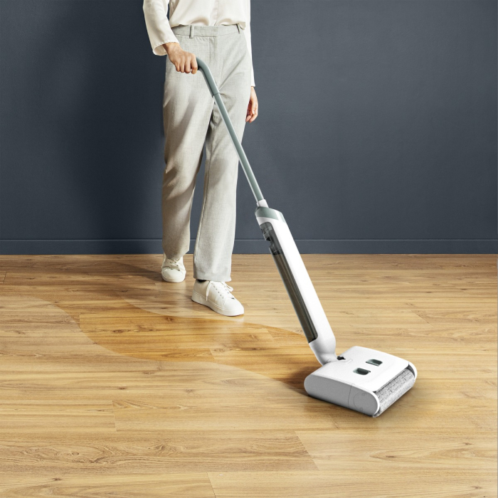 Aspirator cu spalare Rowenta X-Wash GZ1032E0, 370 RPM, pana la 40 min autonomie, aspirare umeda si uscata, 2 moduri, design flexibil 180°, rola motor [7]