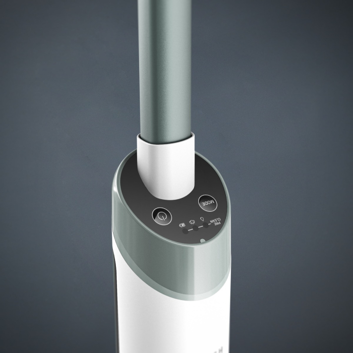 Aspirator cu spalare Rowenta X-Wash GZ1032E0, 370 RPM, pana la 40 min autonomie, aspirare umeda si uscata, 2 moduri, design flexibil 180°, rola motor [3]