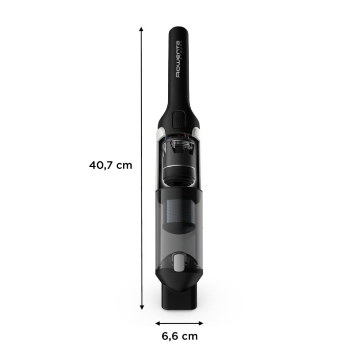 Aspirator de mana Rowenta X-Touch AC9736WO, autonomie 10 min, 2 accesorii, recipient 200ml, gri&alb [7]