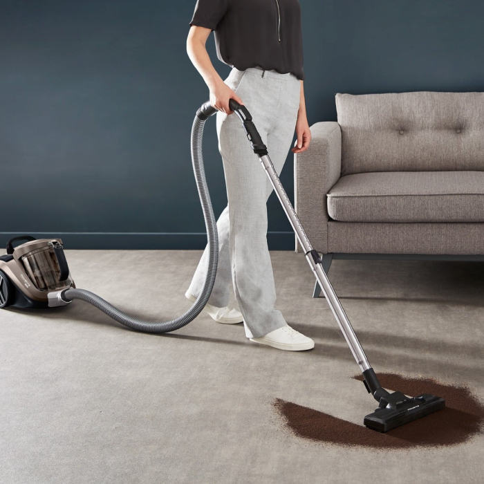 Aspirator fara sac Compact Power XXL RO4B30EA, 900 W, recipient pentru praf 2.5 L, 3 niveluri de filtrare, gri [5]