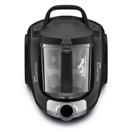 Aspirator fara sac Rowenta Compact Power XXL RO4855EA, 550W, tehnologie mono-ciclonica, capacitate rezervor 2.5L, cablu 6.2m, negru/gri [4]