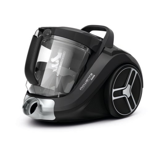 Aspirator fara sac Rowenta Compact Power XXL RO4855EA, 550W, tehnologie mono-ciclonica, capacitate rezervor 2.5L, cablu 6.2m, negru/gri [5]