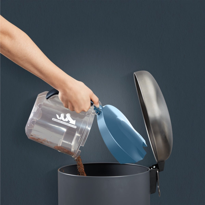 Aspirator fara sac Rowenta Compact Power XXL RO4B11EA, 900 W, recipient pentru praf 2.5 L, filtrare 99.98%, compact, bleu [2]