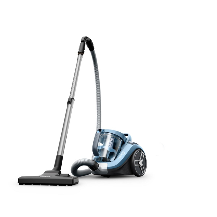 Aspirator fara sac Rowenta Compact Power XXL RO4B11EA, 900 W, recipient pentru praf 2.5 L, filtrare 99.98%, compact, bleu [1]