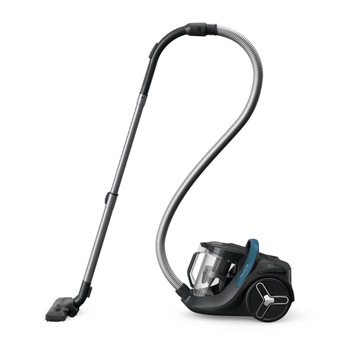 Aspirator fara sac ROWENTA Green Force Cyclonic Max RO7B11EA, 750 W, recipient de praf 2.5 L, filtrare tip HEPA, design eco, negru & albastru [10]