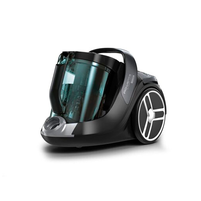 Aspirator fara sac Rowenta Silence Force Cyclonic 4 RO7212EA, 550W, 2.5L, motor Effitech, perie EasyBrush, sistem filtrare eficient, verde [2]