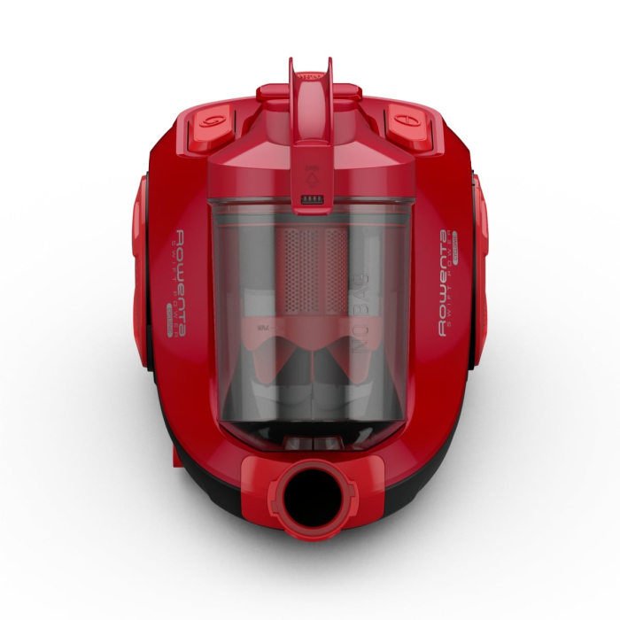 Aspirator fara sac Rowenta Swift Power Cyclonic RO2913EA, 750W, 3 niveluri de filtrare, Tehnologie Effiwatts, acoperire 7.5m, motor Effitech, rosu [8]