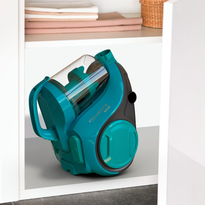 Aspirator fara sac Rowenta Swift Power Cyclonic RO2932EA, 750 W, 3 niveluri de filtrare, Tehnologie Effiwatts, suprafata de acoperire 7.2m negru [8]