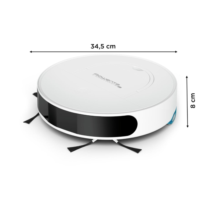 Aspirator robot Rowenta X-Plorer S130 AI RR9067WH,  8 cm grosime, cartografiere permanenta, Tehnologia Smart Exploration, autonomie 120 min, Alb [17]