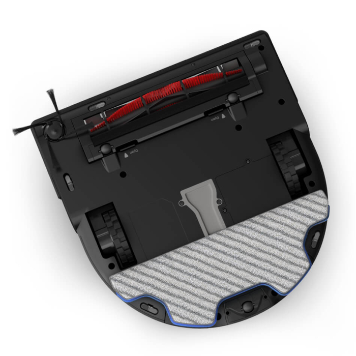 Aspirator robot Rowenta X-Plorer Serie 220 RR9465WH, aspirator si mop, autonomie 120 min, recipient praf 0.35L, nivel de zgomot 70 dB(A), sistem Smart Aqua Power, negru [10]