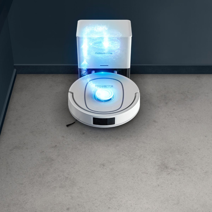 Aspirator robot Rowenta X-Plorer Serie 380+ RR89U7E0, putere 8.000 Pa, 120 minute, 4 trepte putere, management harti, statie de incarcare cu golire automata, recipient praf 0.22 L, laser LiDAR 360°, p [9]