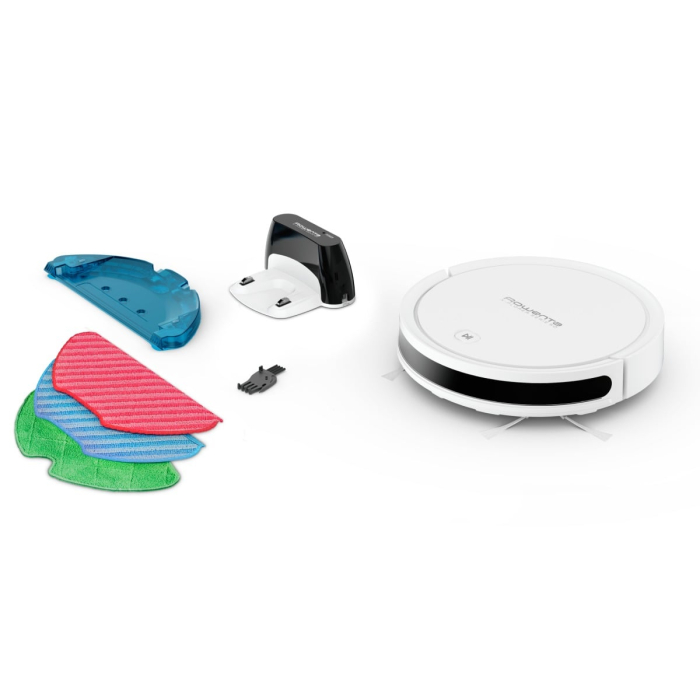 Aspirator robot Rowenta X-Plorer Serie 50 RR7387WH, 33W, recipient 0.4L, 3 functii de curatare, Wi-Fi, sistem Aqua Force, alb [3]
