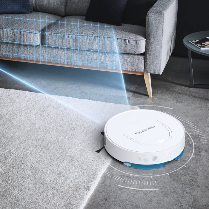 Aspirator robot X-Plorer Serie 130 Ai Animal & Allergy RR9077WH, actiune 4 in 1, autonomie de 120 minute, recipient pentru praf de 0.5L, alb [7]