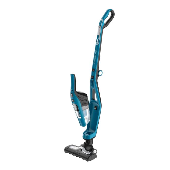 Aspirator vertical 2 în 1 Dual Force Cyclonic Rowenta RH6751WO, 2 viteze, autonomie max 75 min, Recipient 0.6 L, albastru/negru [2]