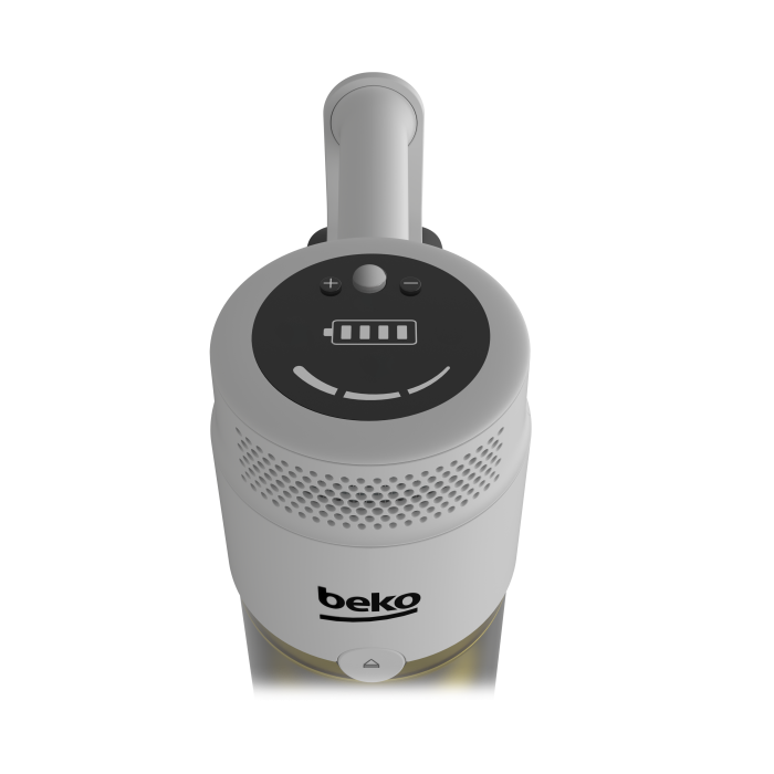 Aspirator Vertical 2in1 BEKO PowerClean VRT76325VW, 0.5l, 25.2V, Autonomie max 60 min, Alb-Negru [7]
