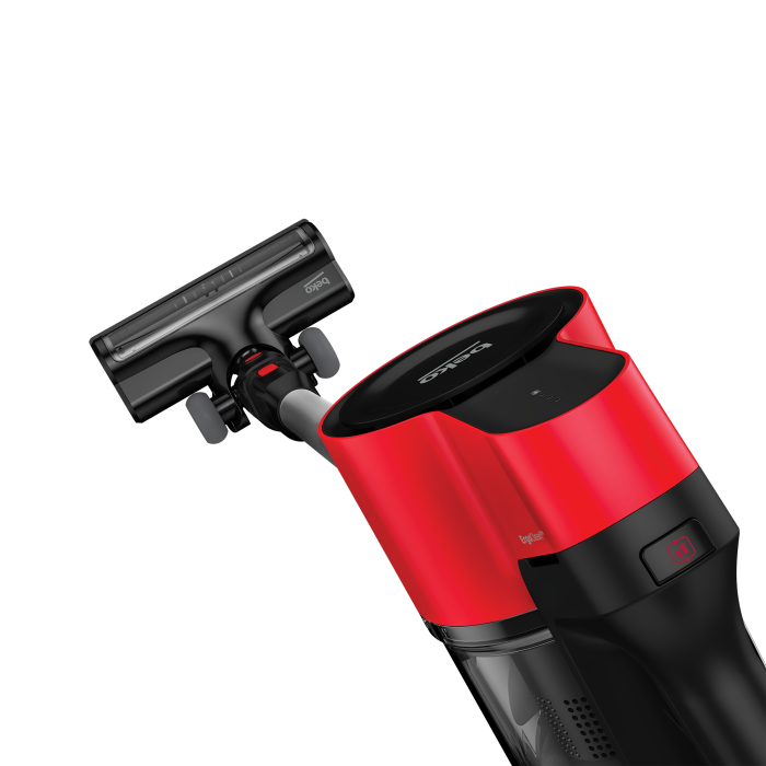 Aspirator Vertical BEKO ErgoClean VRT50121VR, 0.55l, 21.6V, Autonomie Maxima 45 min, Rosu [5]
