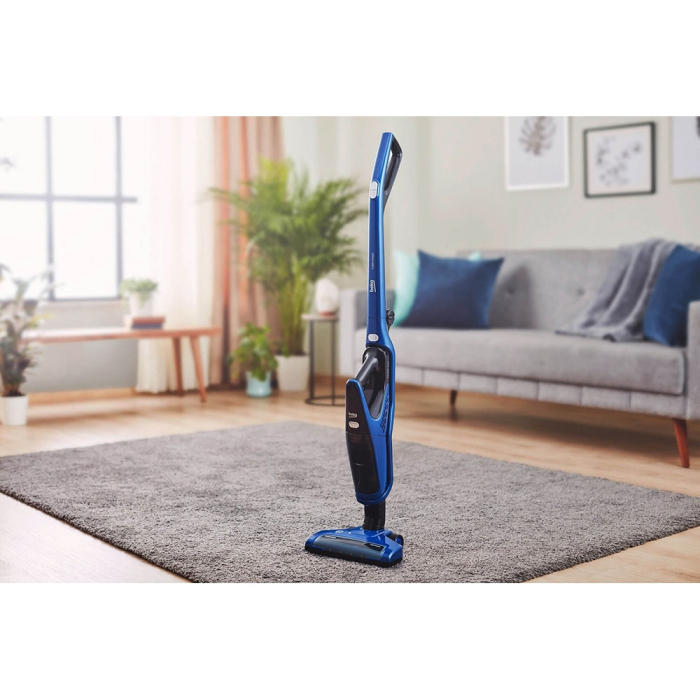 Aspirator vertical Beko VRT61821VD, 21.6 V, Li-Ion, 0.5 L, autonomie 70 min, filtru Hepa, Multifunctional, Perie pentru parul de animale, Albastru [3]