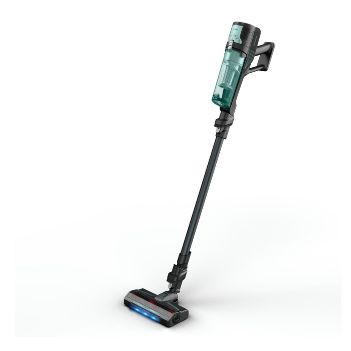 Aspirator vertical fara fir Rowenta X-Force 8.80 RH1831E0, 250 W, 100 air watts, autonomie de pana la 45 minute, iluminare LED, sistem Digital Control, greutate redusa, filtrare pana la 99%, verde & n [10]