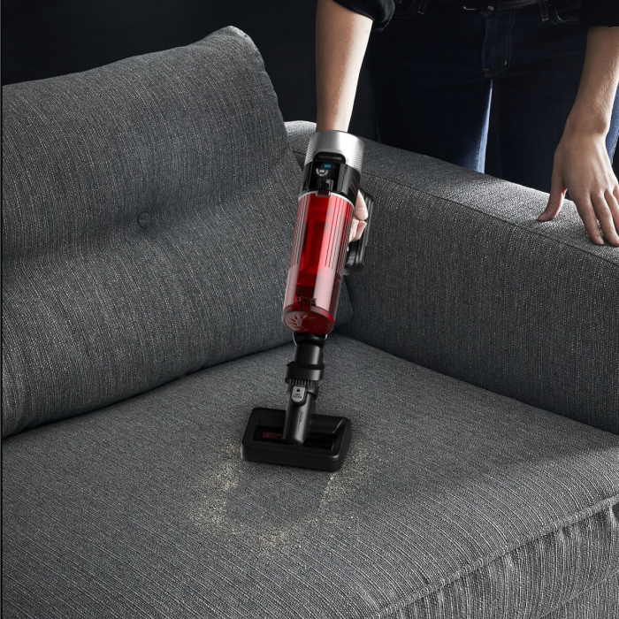 Aspirator vertical fara fir Rowenta X-Force Flex 9.60 Animal Care RH2079WO, 250W, putere de aspirare 100 air watts, autonomie 45 min, 3 trepte de putere, capacitate recipient praf 0.44L, tub flexibil, [7]