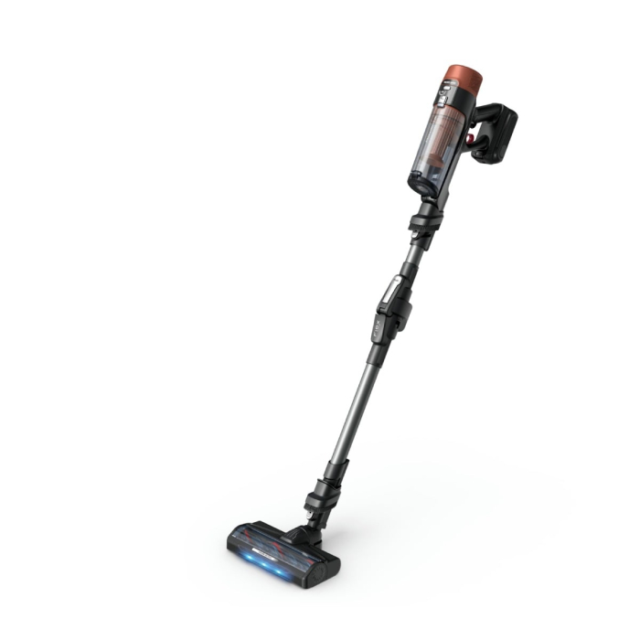 Aspirator vertical fara fir Rowenta X-Force Flex Animal 10.80 RH7A75E0, 300 W, 120 air watts, autonomie 60 minute, recipient praf 0.44L, functie boost, iluminare LED, sistem Smart Control, greutate re [12]