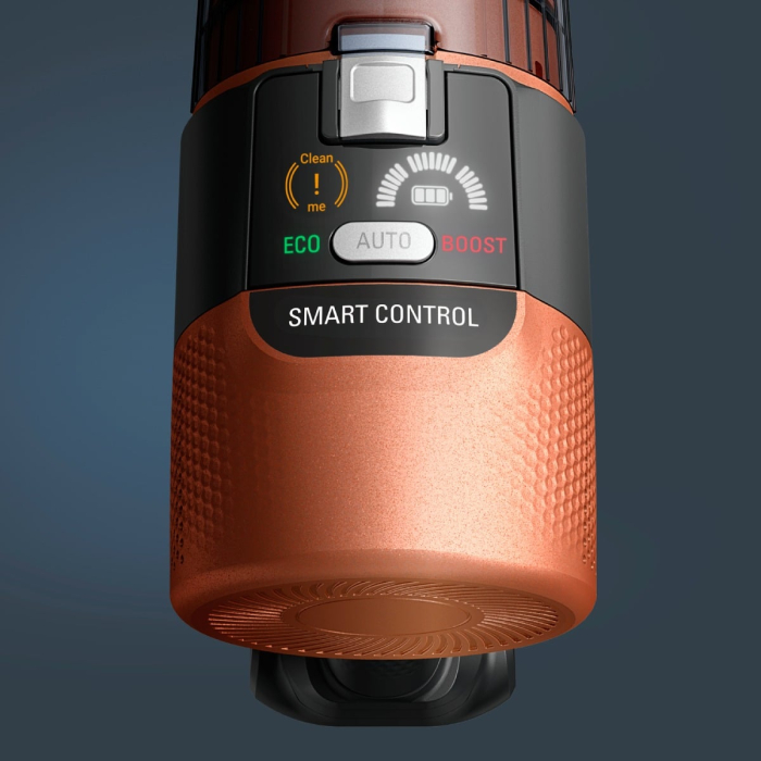 Aspirator vertical fara fir Rowenta X-Force Flex Animal 10.80 RH7A75E0, 300 W, 120 air watts, autonomie 60 minute, recipient praf 0.44L, functie boost, iluminare LED, sistem Smart Control, greutate re [3]