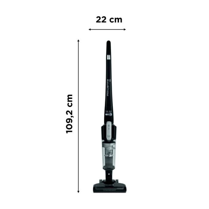 Aspirator vertical Rowenta RH6545WH AFE Light, 30W, 14.4V, autonomie 30 min, led incorporat, negru [3]